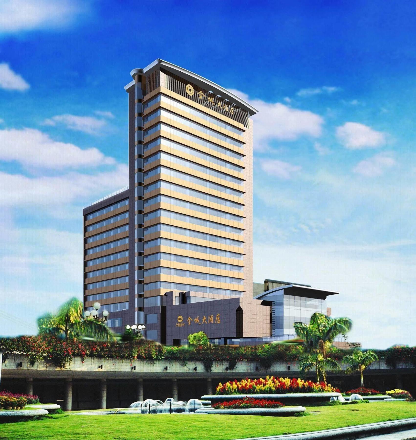 Golden City Hotel Foshan Exterior photo